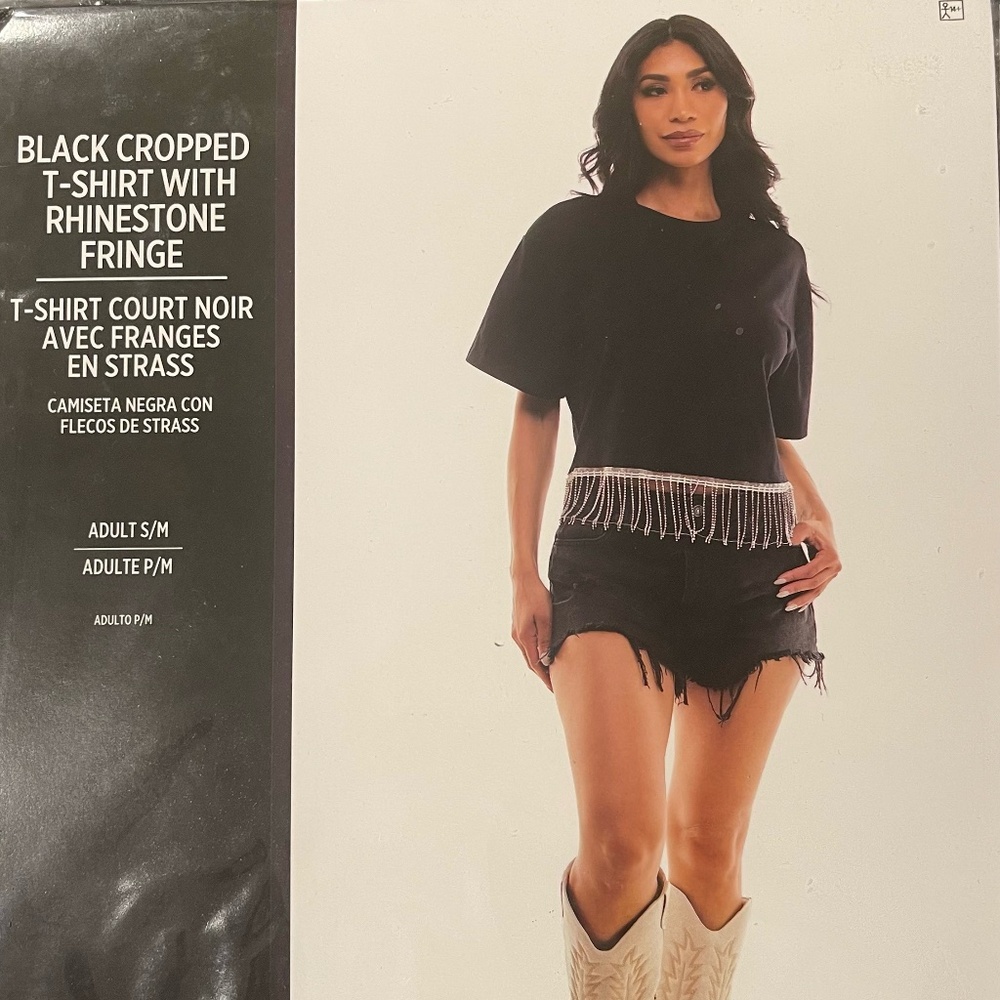 Rhinestone Shirt - Party Attire